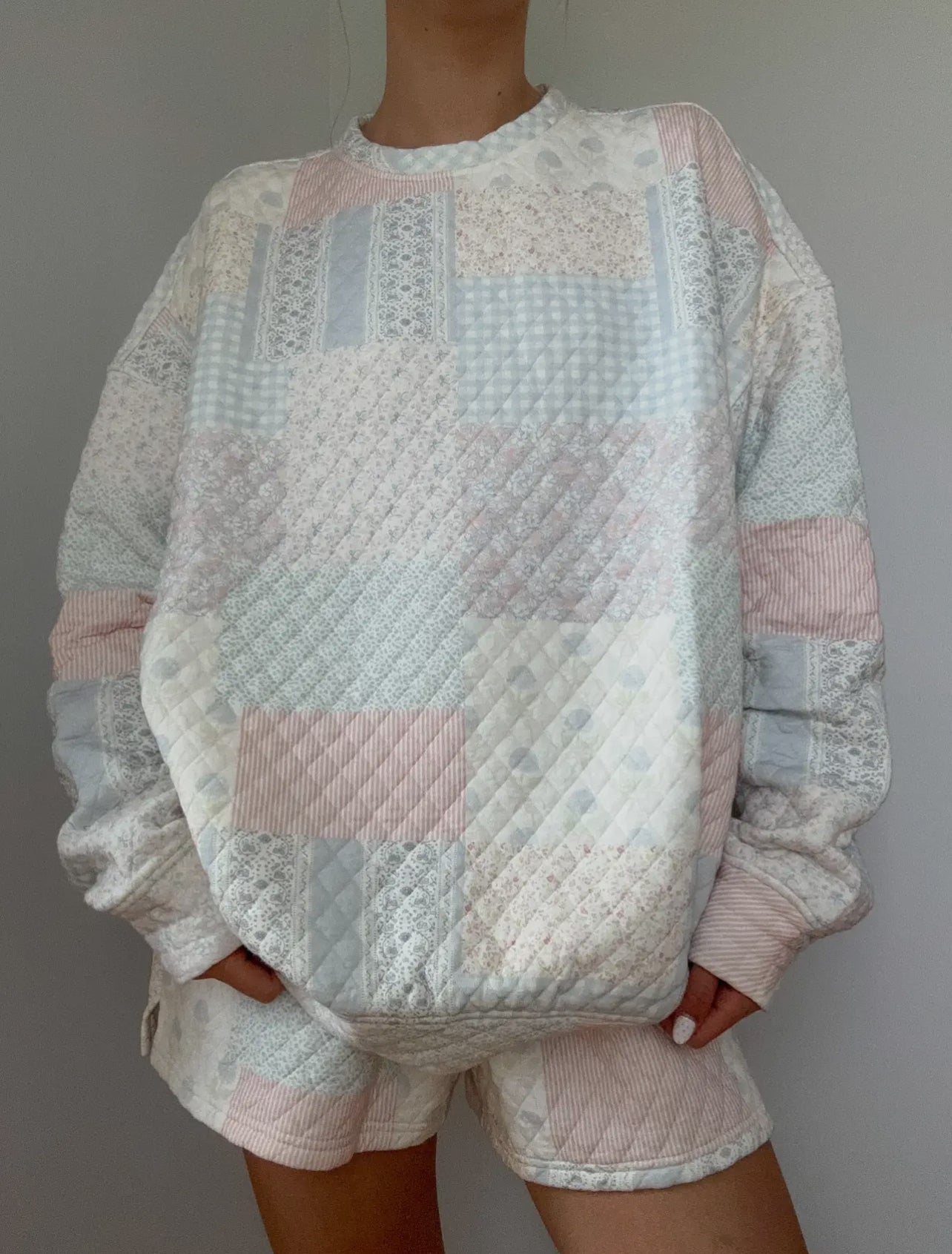 Blue Pastel Quilted Collection