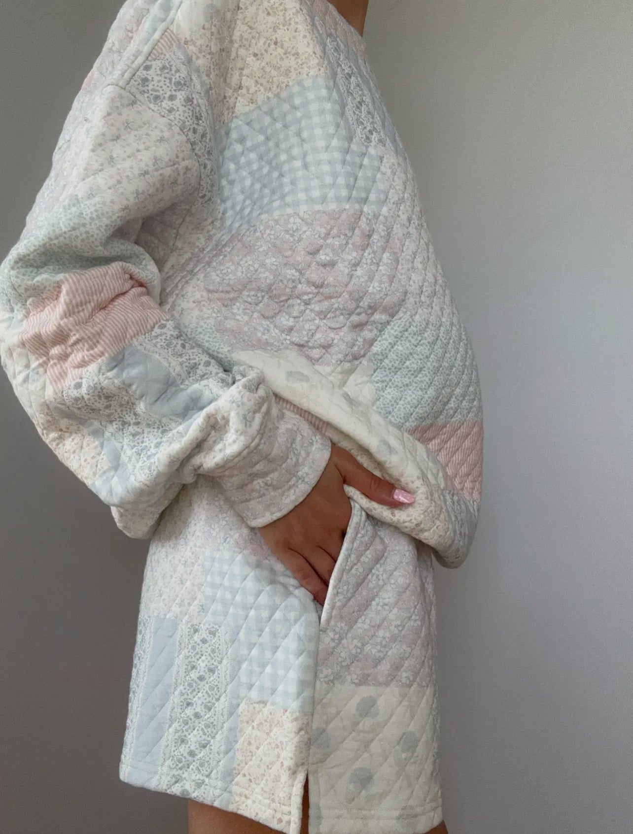 Blue Pastel Quilted Collection